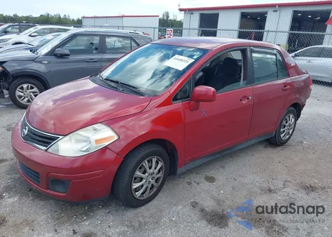 2010 Nissan Versa 1.8S z USA, uszkodzony, nr VIN 3N1BC1AP5AL376993